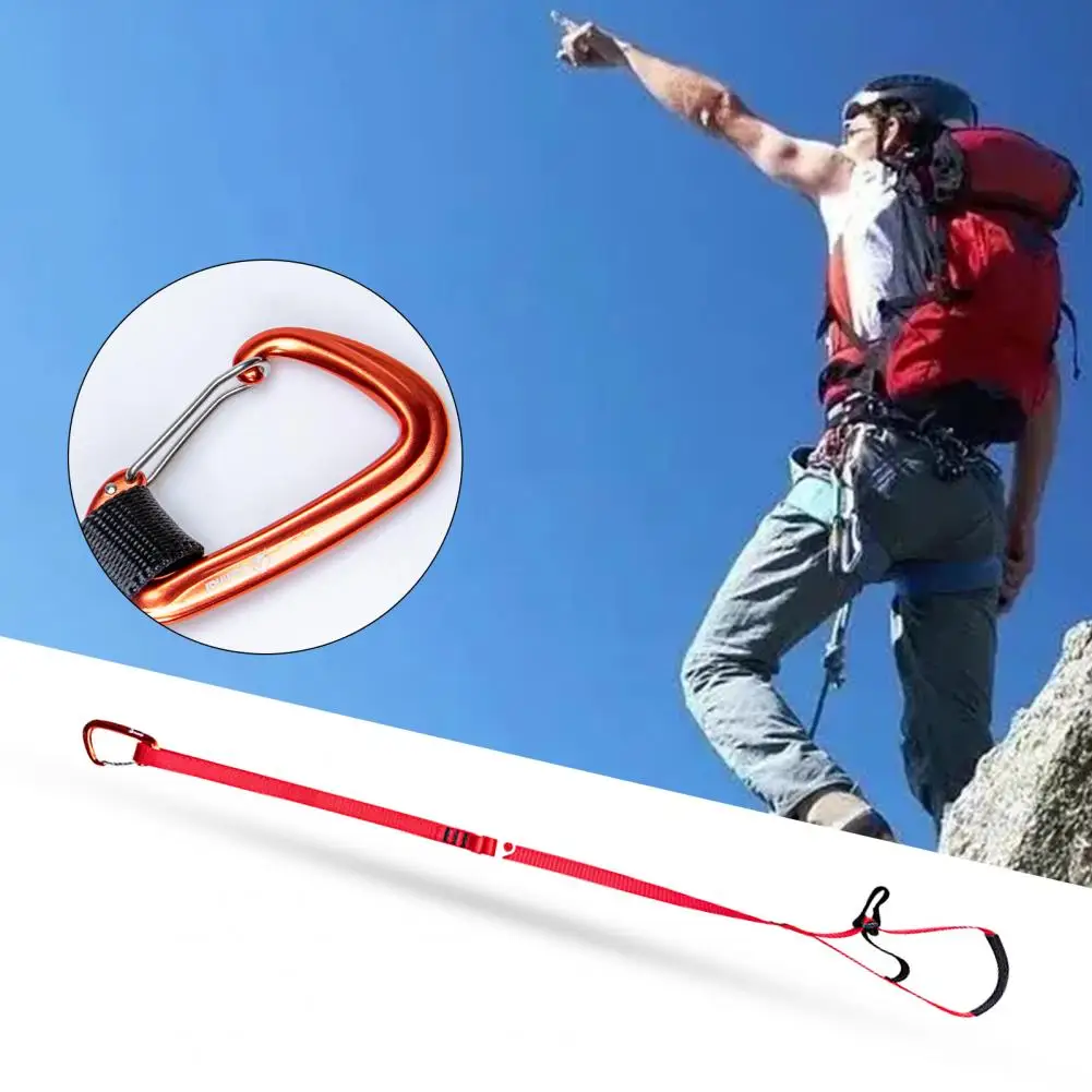 

Practical Climbing Pedal Belt Adjustable Durable Climbing Pedal Strip Mountaineering Rock Climbing Ascending Pedal Belt