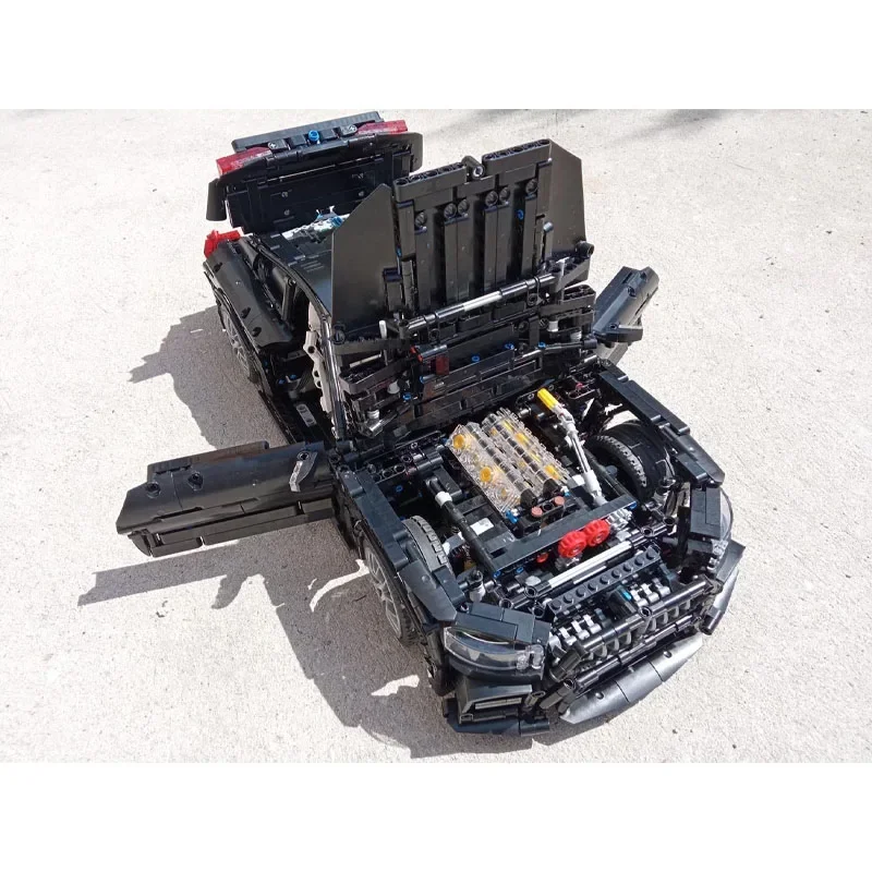 Детский конструктор гоночный креативный MOC 1:10