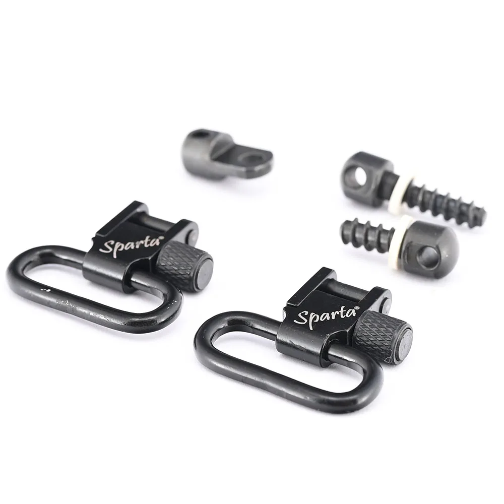Фото Крепления для ремня Sparta Sling Swivels для Ru-Ger No.3 10/22R .44, синие, 1 дюйм, с плечевой пряжкой №1