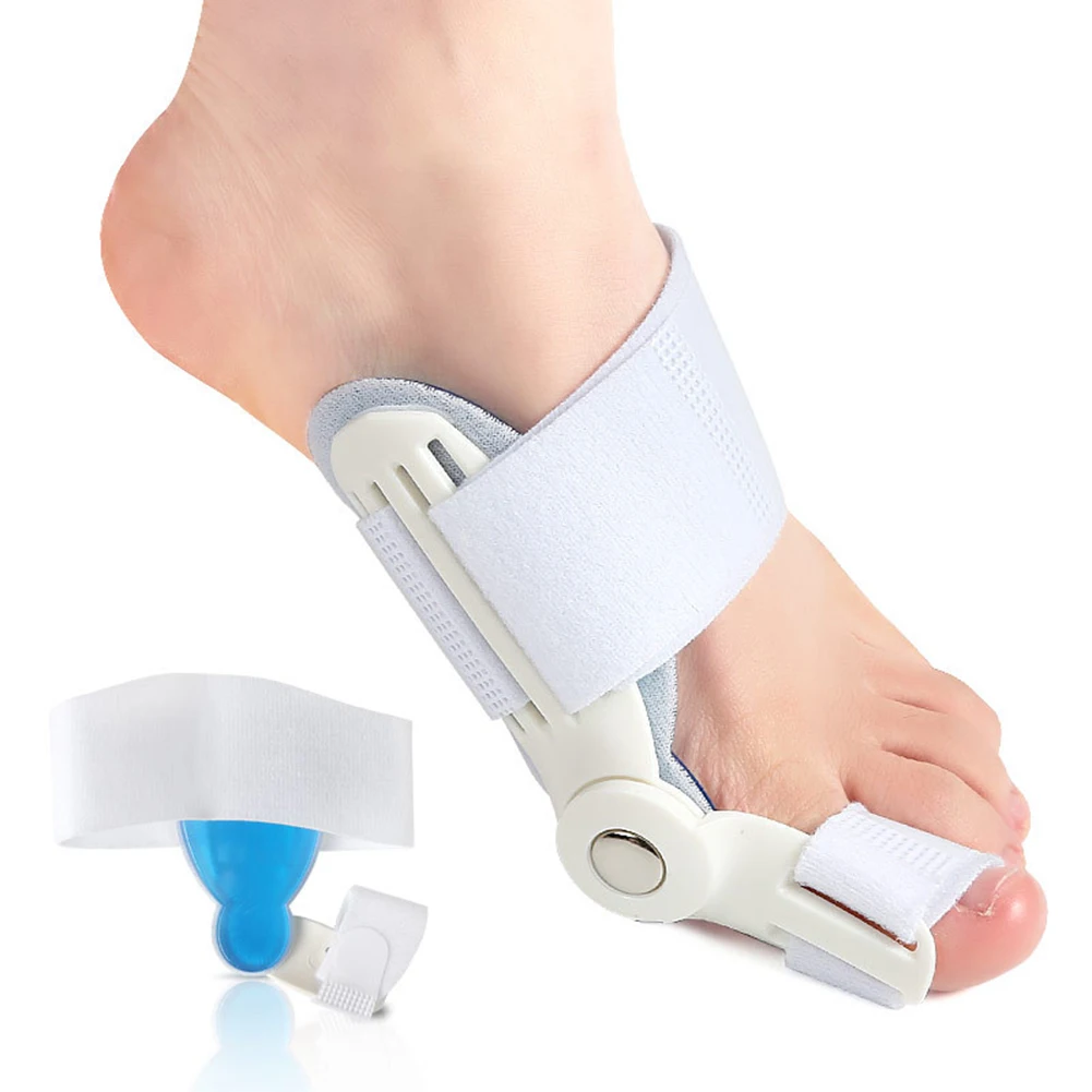 

Hallux Valgus Corrector Orthotics Bunion Thumb Straightener Feet Adjuster Feet Care White Adjuster