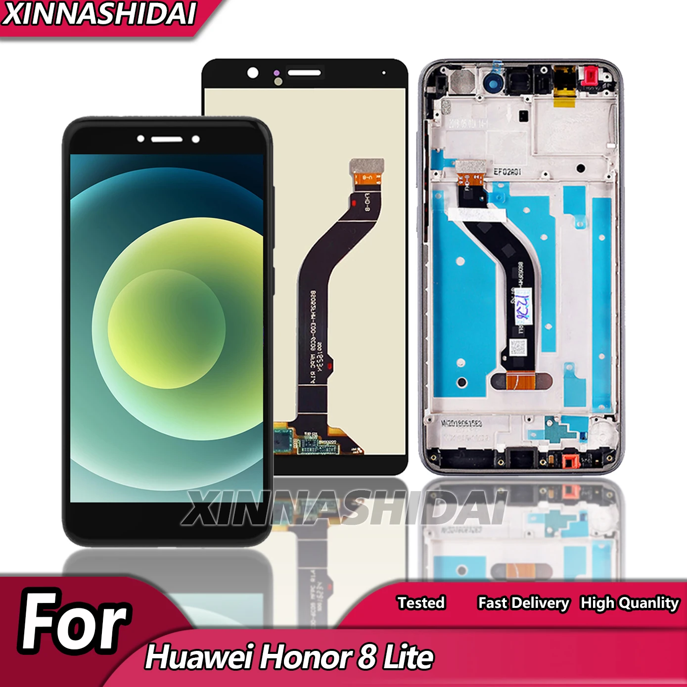 ЖК-дисплей 5 2 дюйма для Huawei Honor 8 Lite дисплей с сенсорным экраном и дигитайзером в