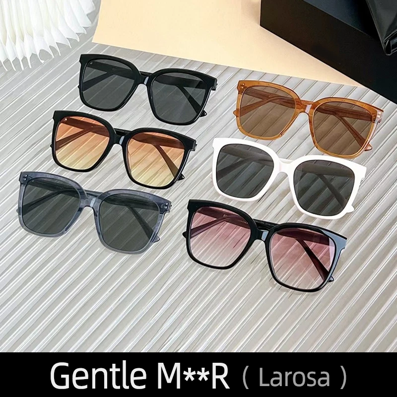 

Larosa GENTLE MxxR Women's Sunglasses For Man Glasses Vintage Luxury Brand Goods Designer Summer Uv400 Trendy Monst Korean