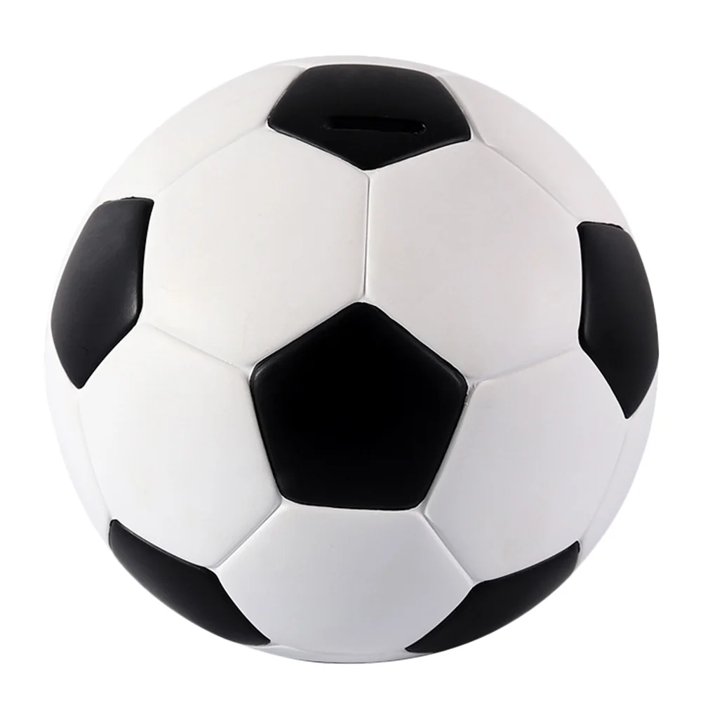 

Bankpiggy Soccermoney Saving Kids Box Pot Football Novelty Jar Cartoon Gift Birthday Gifts Ceramic Favor Party Cash Kid