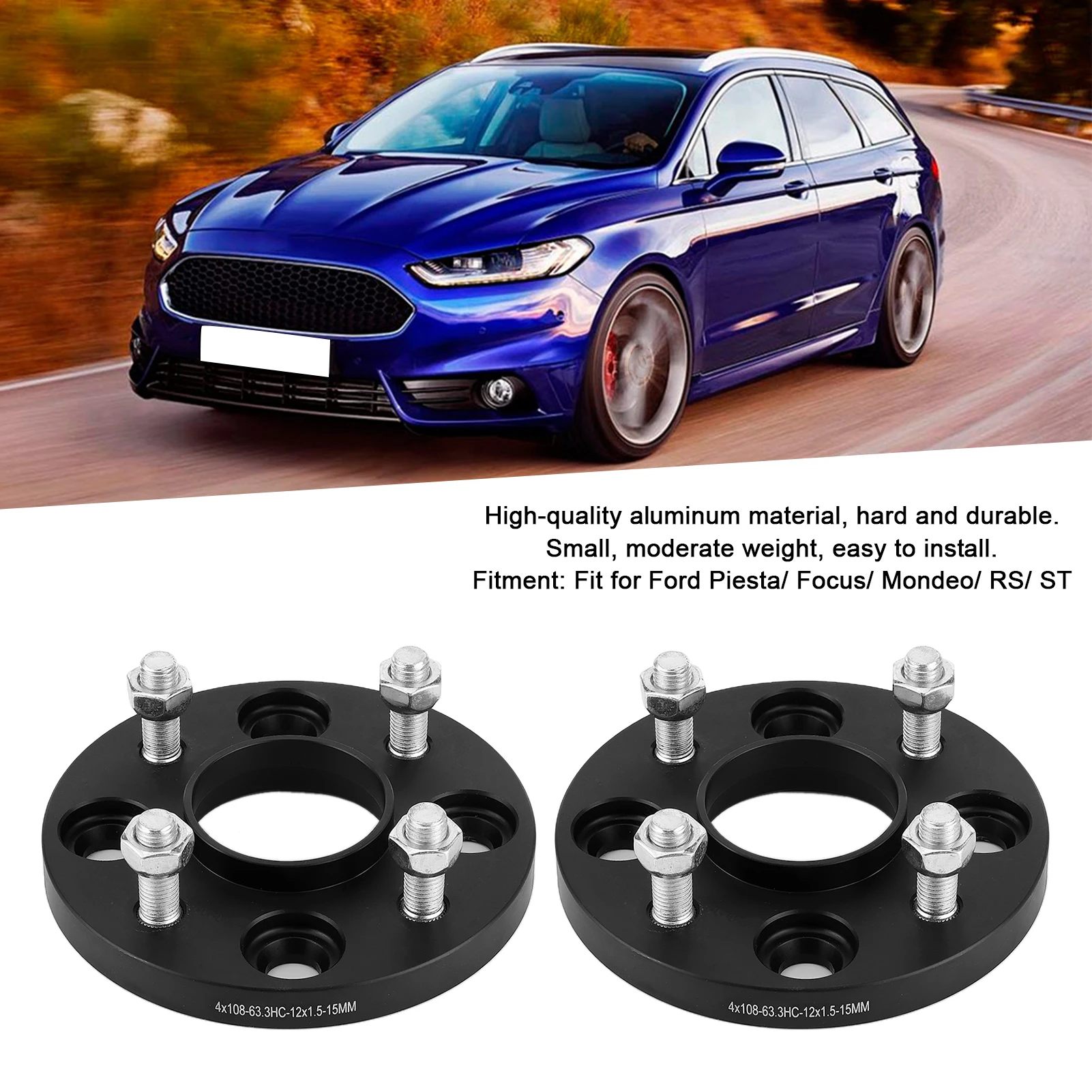 2 шт./комплект адаптер для Ford FIESTA /FOCUS / MONDEO RS ST
