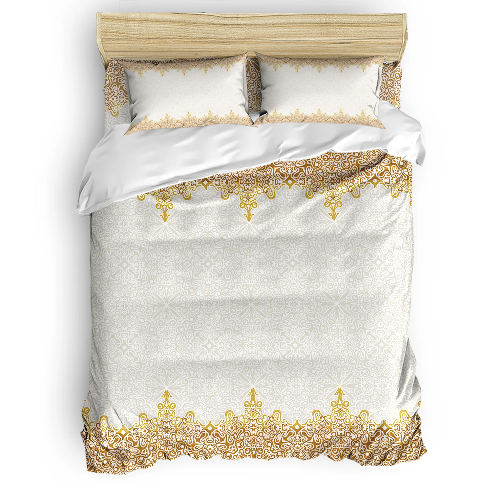 

Bohemia Retro Pattern Ethnic Comfortable Household Goods Bedroom Bed Luxury Duvet Cover 2/3/4 Pieces