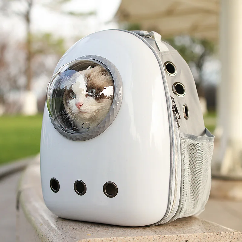 

Outdoor Portable Carrier Cat Bag Bubble Backpack Transparent Travel Large Capacity Astronaut