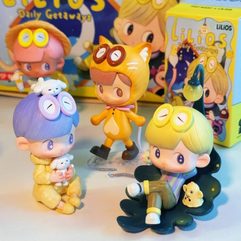 Оригинальная ежедневная микро-серия Lilios аниме-фигурка модель милая кукла