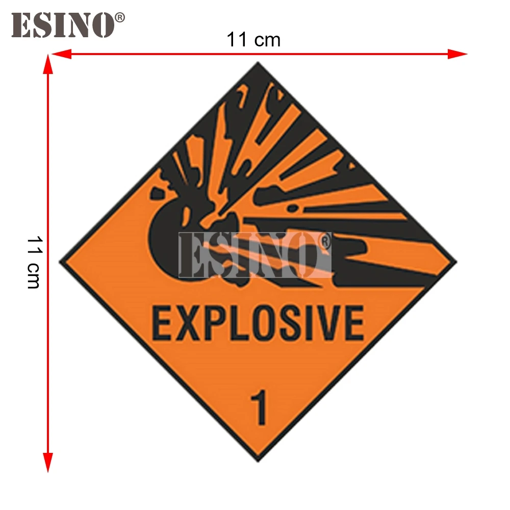 Стайлинг автомобиля, взрывное предупреждение о взрыве, опасность, ПВХ, водонепроницаемая наклейка на кузов автомобиля, узор, винил