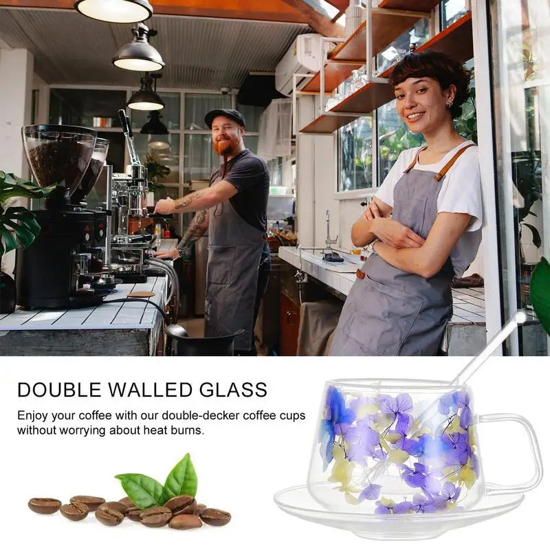 Кофейная кружка с двойными стенками 250 мл