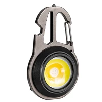 keychain flashlight portable mini handheld flashlight portable pocket light with strong magnet base for