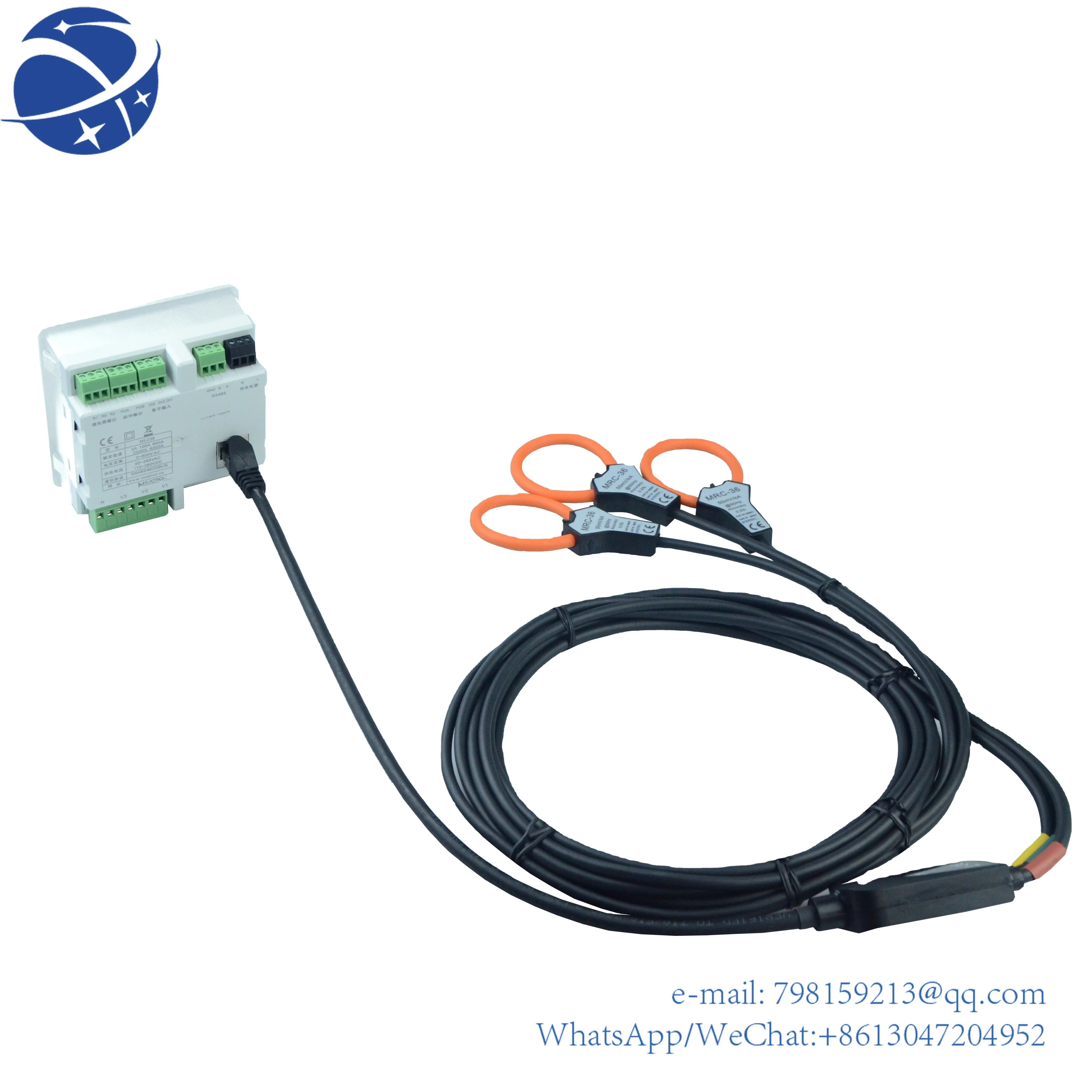 

yyhcyyhcyunyihongchuanRJ45 8Pin 85mV/kA Flexible CTs Rogowski coil Current sensor probe