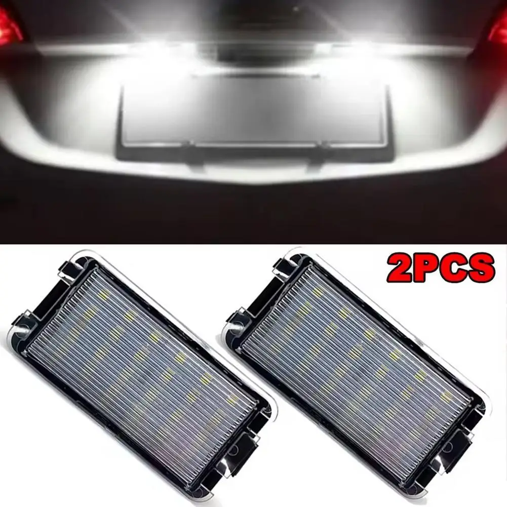 Фото Подсветка номерного знака для Seat Altea (2005-2009) для Seat Toledo III (3) (2004-2009) ABS пластик 12 В светодиодный номерной сигнал Li Y8Z2 №2