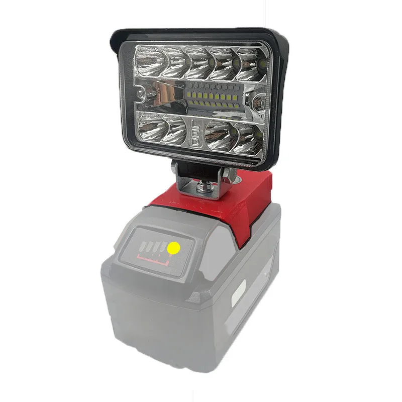

Car LED Work Lights Flashlights Electric Torch Spotlight For Milwaukee 14.4V 18V Li-ion Battery