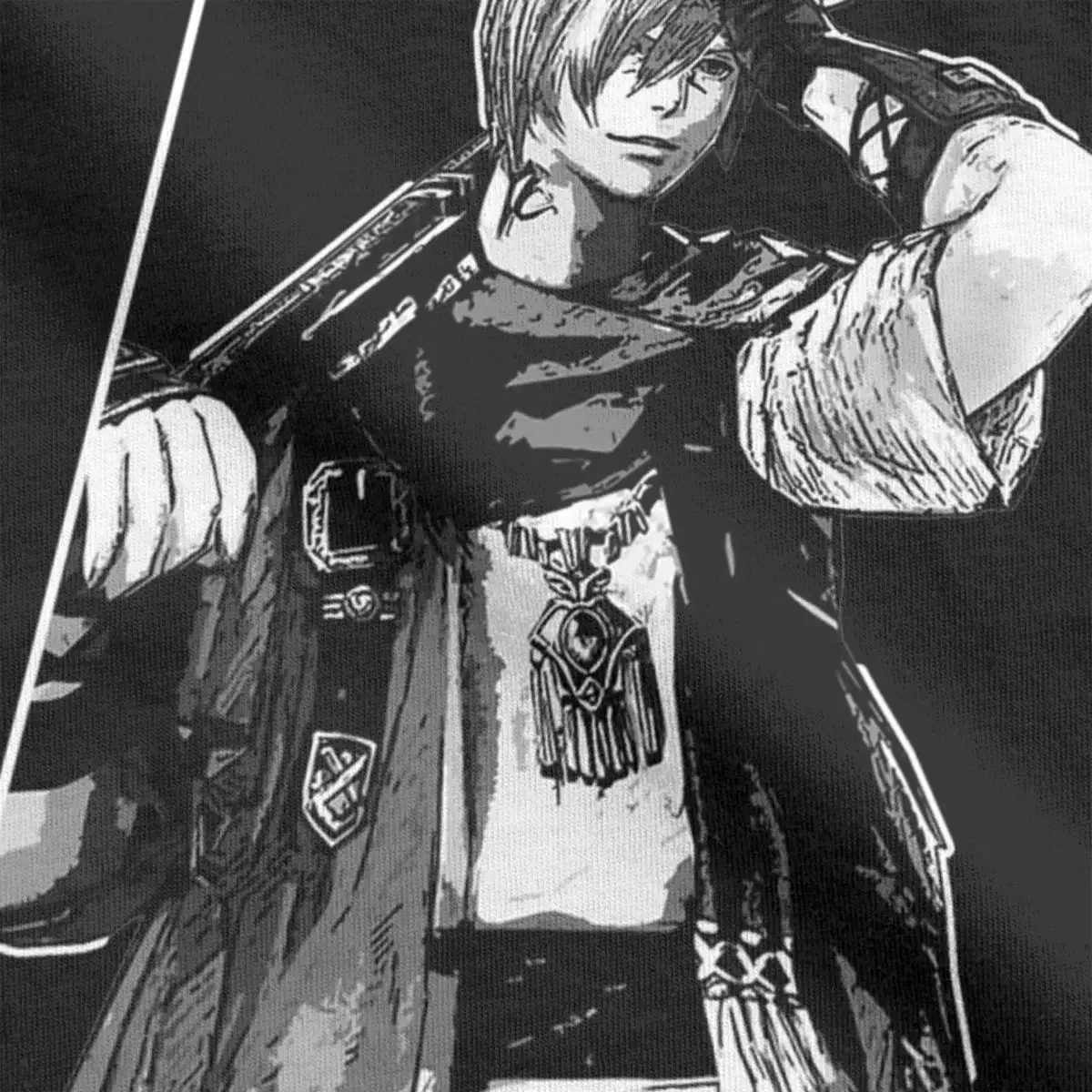 Потрясающие футболки с финальной фантазией ffxv G'raha Tia Endwalker для мужчин футболка