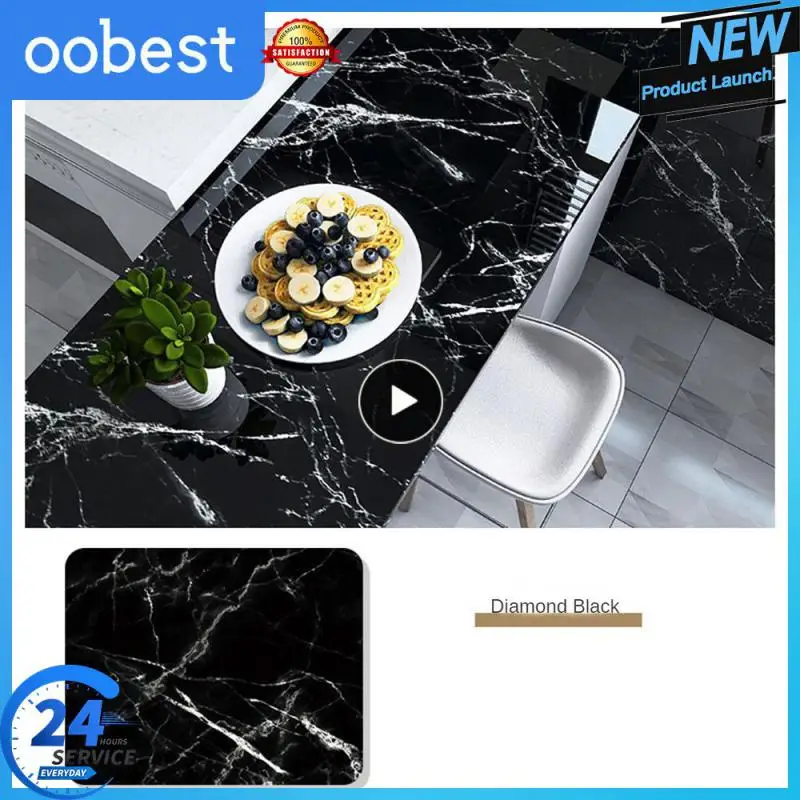 

1~5PCS High Quality Pet Material Bathroom Removable Wallpaper Maintain Cleanliness And Fashion Oil-proof