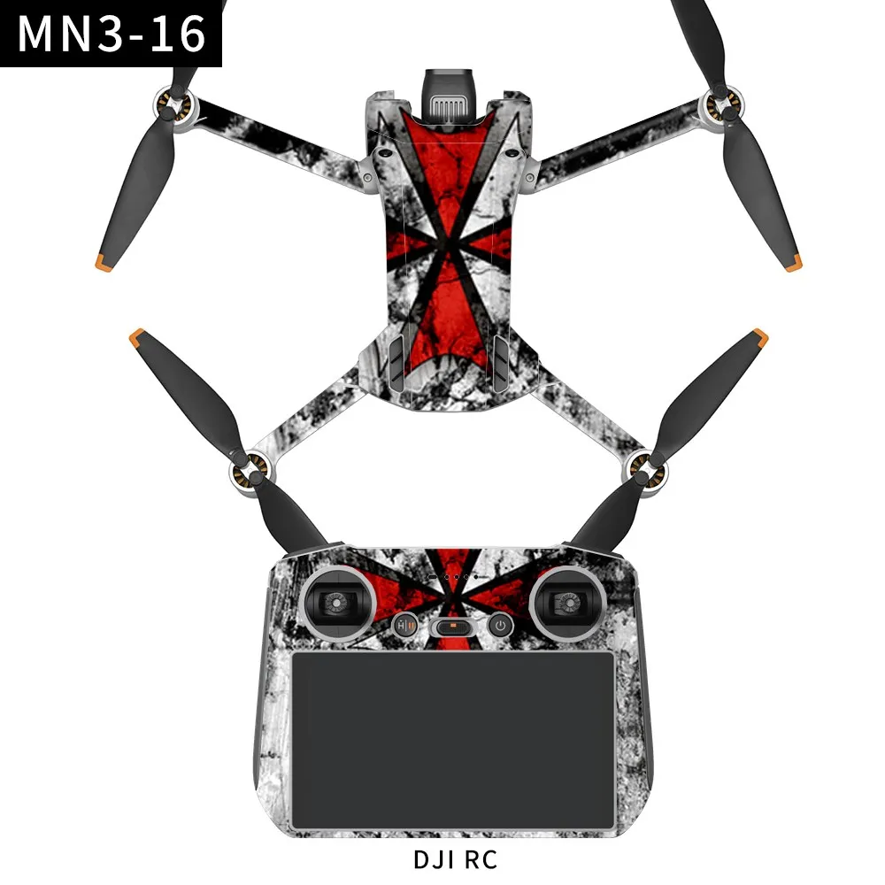 

DJI Mini 3 Pro Sticker Drone Protection Deluxe Color PVC Sticker Skin Protector Mini 3 Pro Waterproof Sticker RC Remote Control