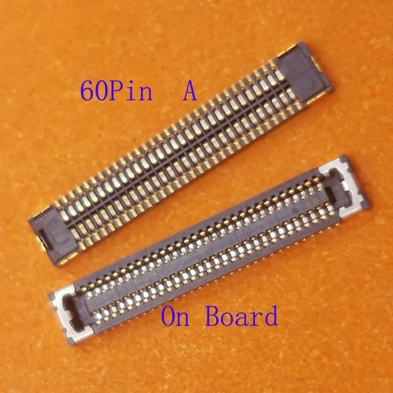 2-50 шт. гибкий разъем FPC для ЖК-экрана на плате Samsung Galaxy M01 M015 M015F A01 A015F 2020 A015 A01V 60Pin