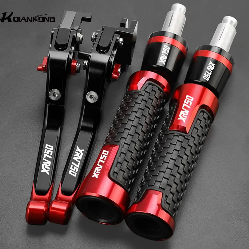 

XRV750 Motorcycle 7/8"22MM Hand Grips Handlebar Covers Brake Clutch Levers For Honda XRV750L-Y AFRICATWIN 1990-2003 2002 2001