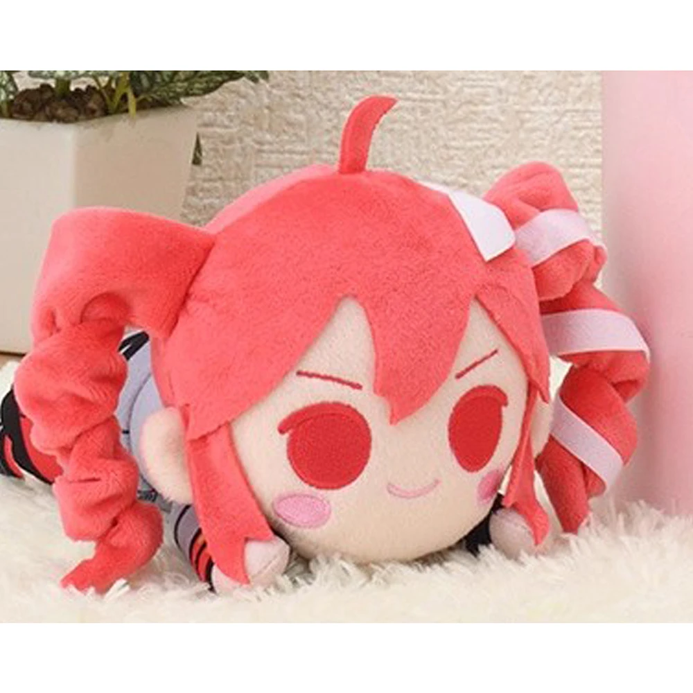 Фото В наличии оригинальная плюшевая кукла SEGA Nesoberi Kasane Teto, аниме-игрушки, кавайные детские коллекционные куклы, подарок в стиле мультфильма №5