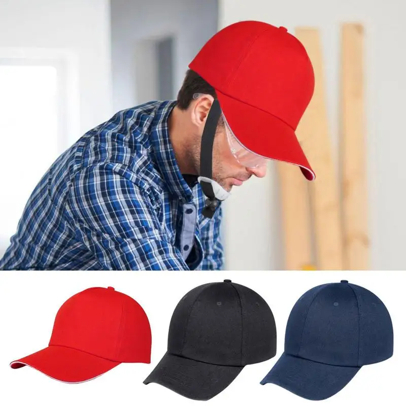 

Baseball Hat Bike Cycling Caps Adjustable Unisex Style Breathable Safety Caps For Hiking Cycling Fishing