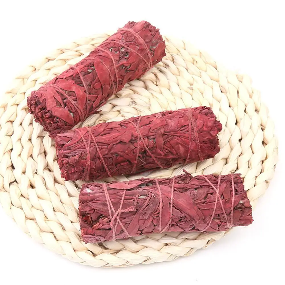 

Natural White Sage Grass Bundle Smudge Sticks Pure Purification Incense Leaf Office Indoor Cleansing Smoky Grass Home K3G2