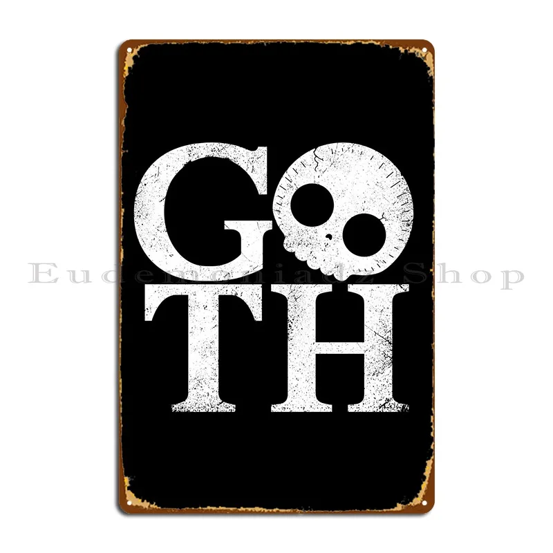 

Металлический фотографический плакат Goth Love