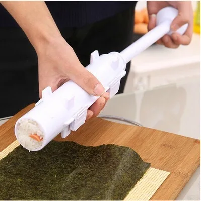 

Quick Sushi Maker Roller Rice Mold Vegetable Meat Rolling Gadgets DIY Sushi Device Making Machine Kitchen Ware