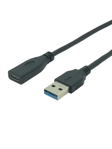 Кабель USB C «мама» — USB «папа», адаптер зарядного устройства типа C — USB A, совместимый с Galaxy Note 10 S22 S21 S20+ Plus Ultra