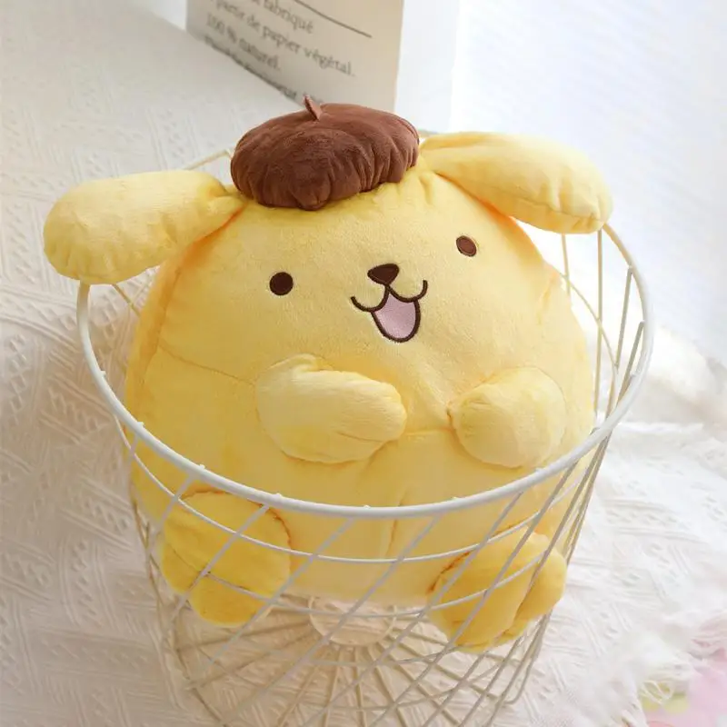 

Cute Yellow Dog Plush Toy Doll Pillow Girl Sleeping Puppet Doll Children's Doll Birthday Gift