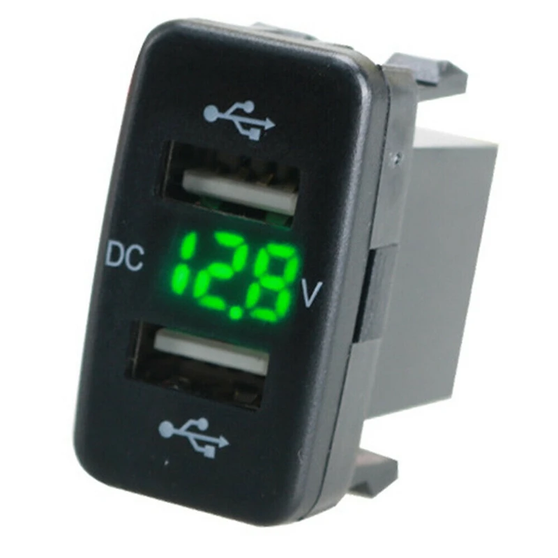 3 шт. автомобильное зарядное устройство с двумя USB-портами