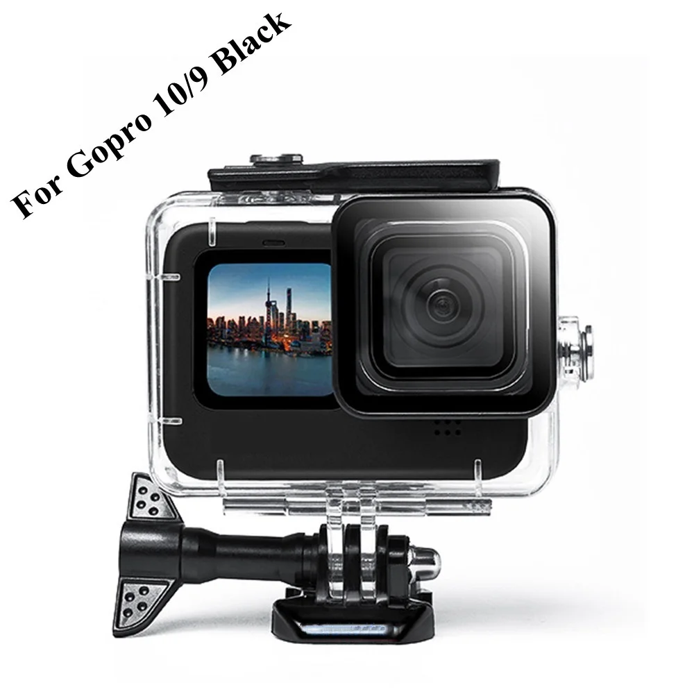 

Diving Waterproof Case Housing For Gopro Hero 9 Black action Camera Underwater 50M Protection Shell Box for Gopro 10 Accessories