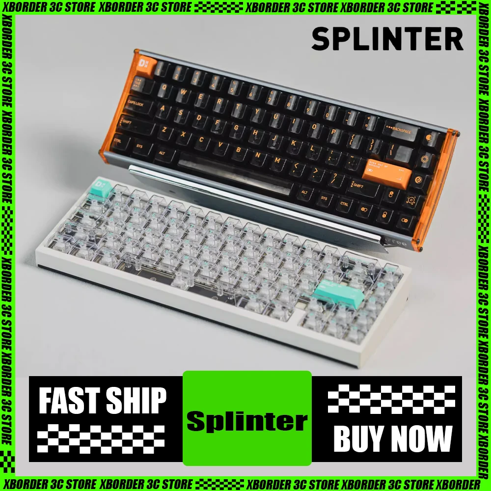 Прозрачные колпачки для клавиш Lelelab X Point Works Splinter высококлассный магнитный