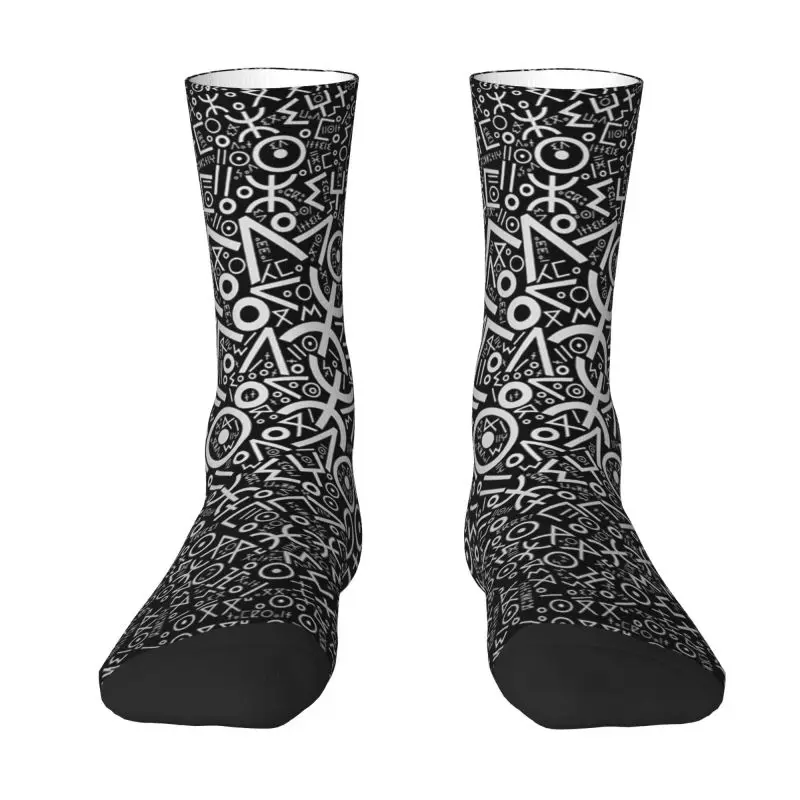 

Imazighen, флаг мира Amazigh, алфавит Tifinagh, мужские и женские носки, унисекс, модные носки с 3D-принтом