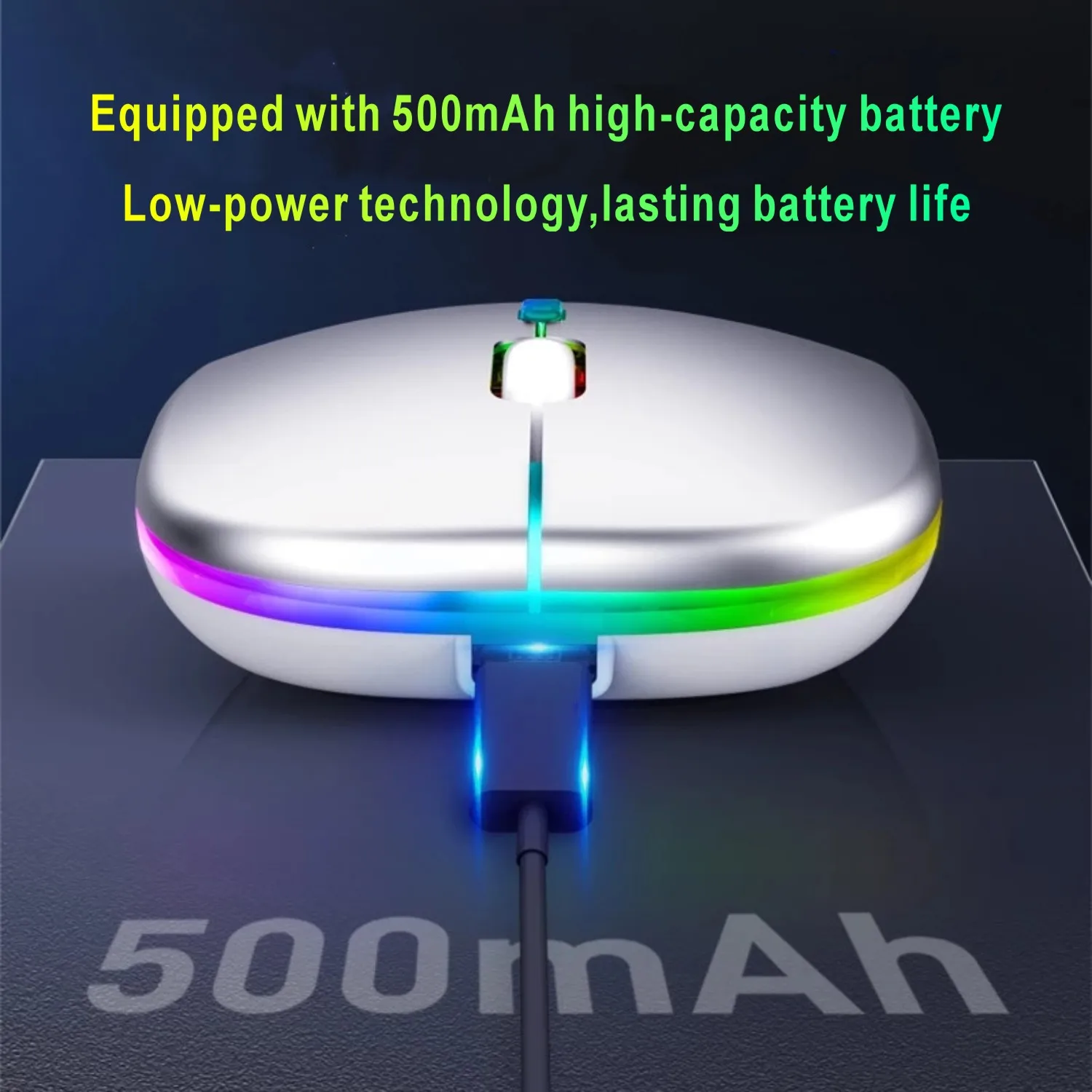 rgb rechargeable wireless mouse bluetooth mice for laptop pc computer ergonomic usb dpi 2 4g led magic mause for macbook xiaomi free global shipping