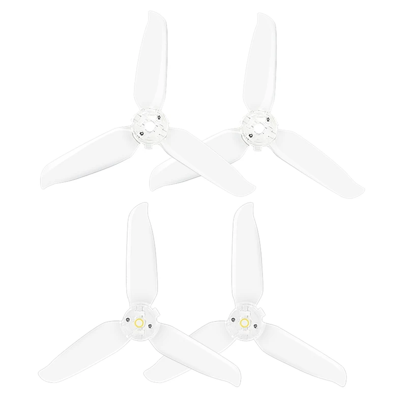

4Pcs Aircraft Transparent Blade Propellers PC Blade Propeller for DJI FPV Crossing Aircraft Drone Accessories