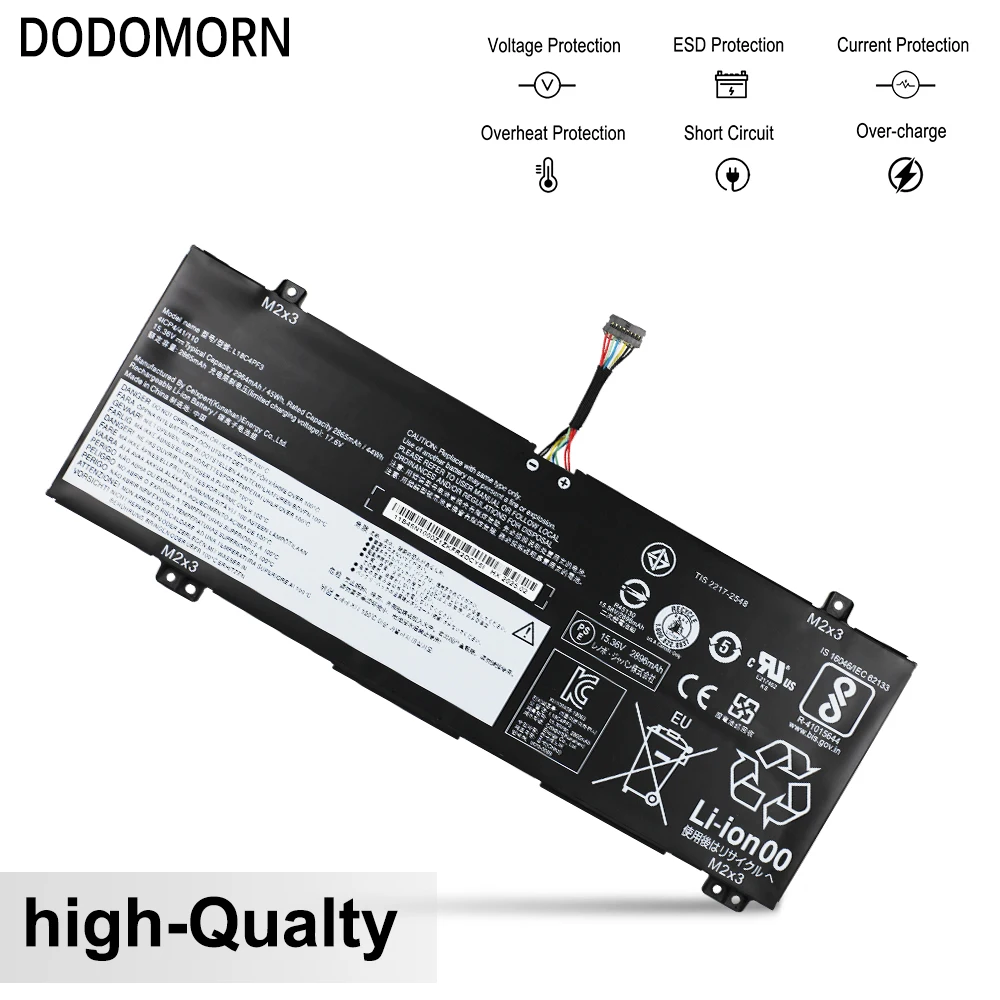 Фото Сменный аккумулятор для ноутбука Lenovo IdeaPad C340-14API 14IML S540-14IWL Flex-14API Xiaoxin Air14 серии 2019 L18C4PF3 L18M4PF3 №3