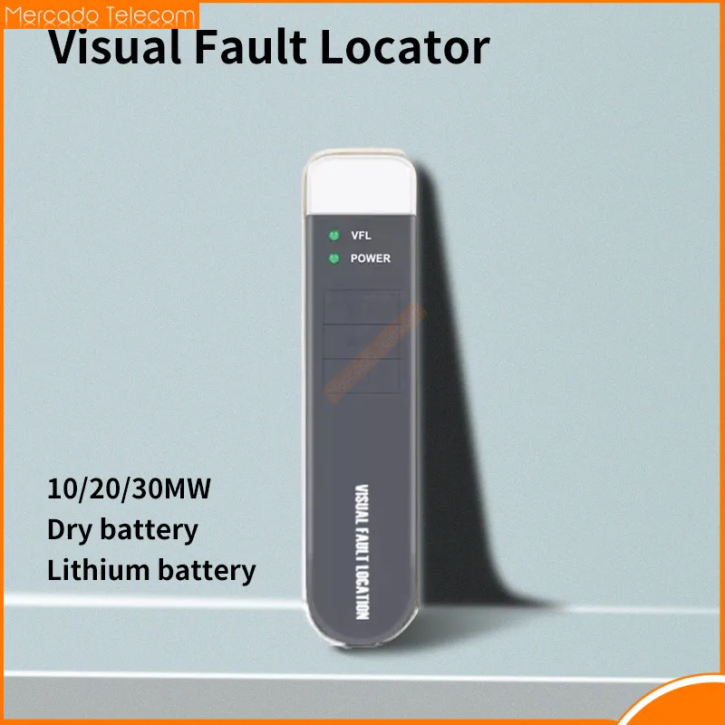 Флэш 10/20/30 мВт VFL с флэш-флэш SC/FC/ST FTTH волоконный тестовый инструмент визуальный