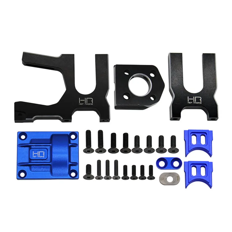 

HR Racing Aluminum Sliding Rail Lock Motor Mount for The 1/8 4WD SLEDGE MONSTER TRUCK Rc Car 9589 9584