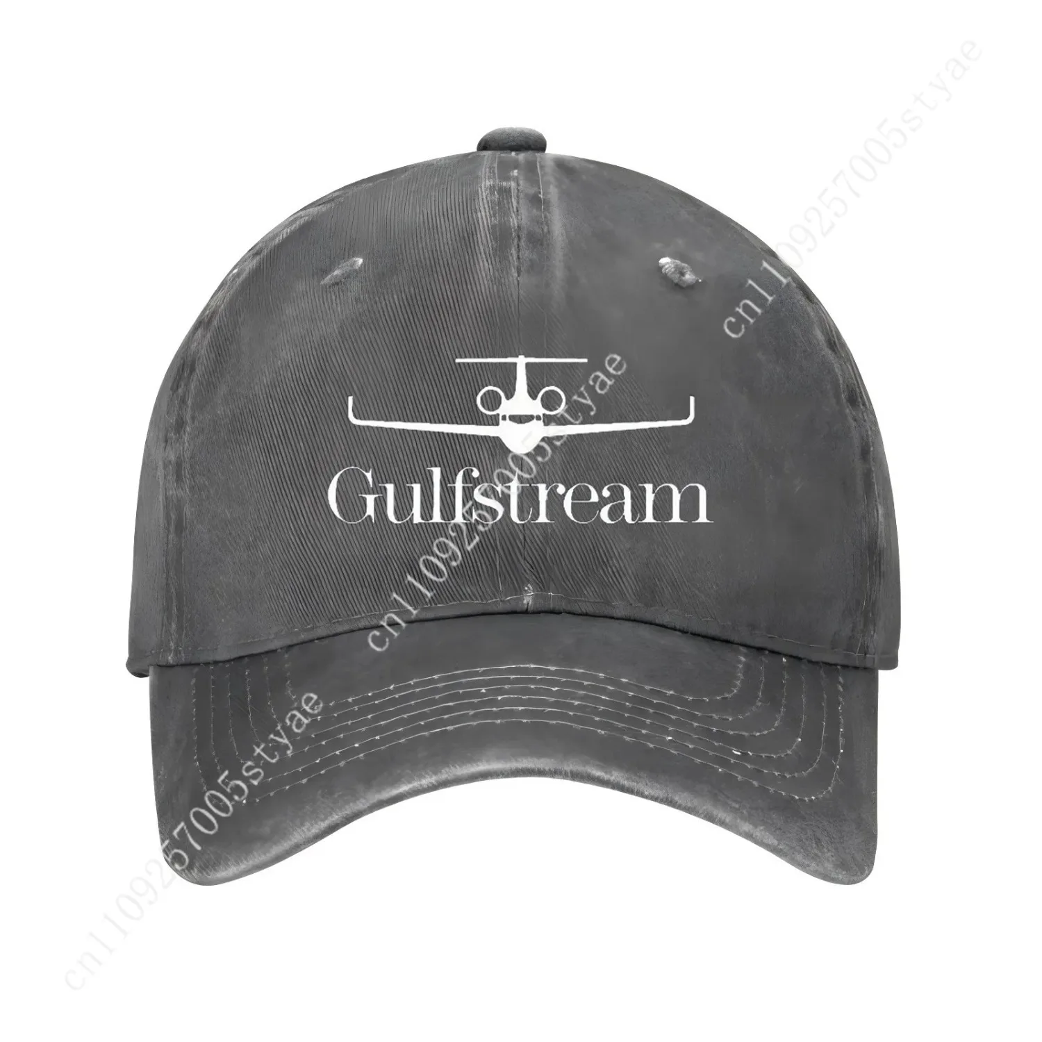 Фото Бейсбольная кепка с логотипом Gulfstream Airplane, хлопковая регулируемая повседневная кепка для мужчин и женщин №2