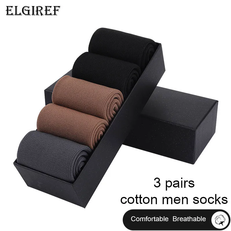 3 Pairs of Men's Winter Thickened Warm Cotton Socks Solid Color Terry Socks Cotton Snow Socks Plus Size Men's Socks