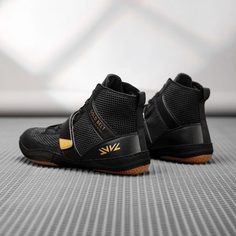 Ботинки мужские и женские износостойкие дышащие боксерские туфли удобная обувь