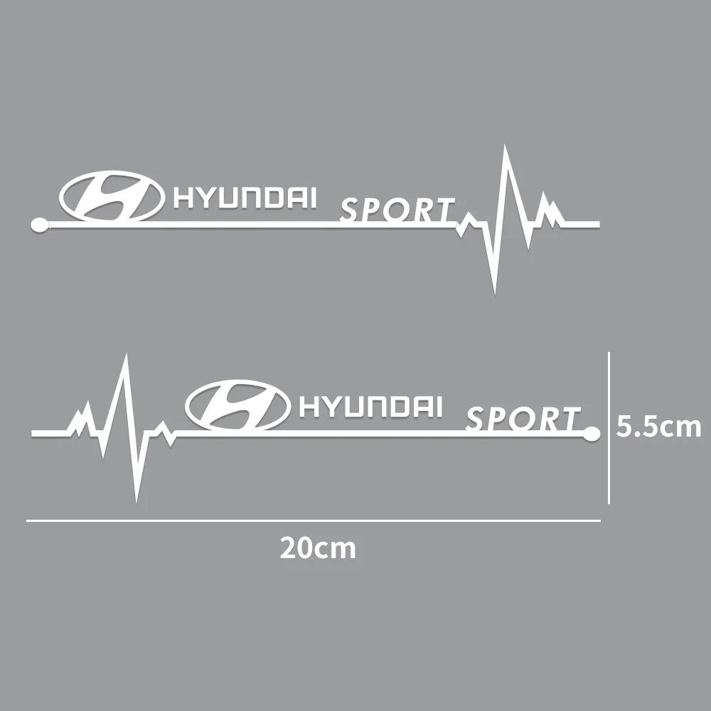 Автомобильные аксессуары 3D виниловые наклейки с эмблемой для Hyundai Sonata I20 Elantra Santafe