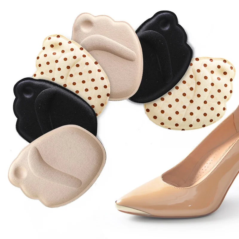 

1 Pair Useful Sole High Heel Foot Cushions Forefoot Anti-Slip Insole Breathable Shoes Women Protection Foot Pad Supports Inserts