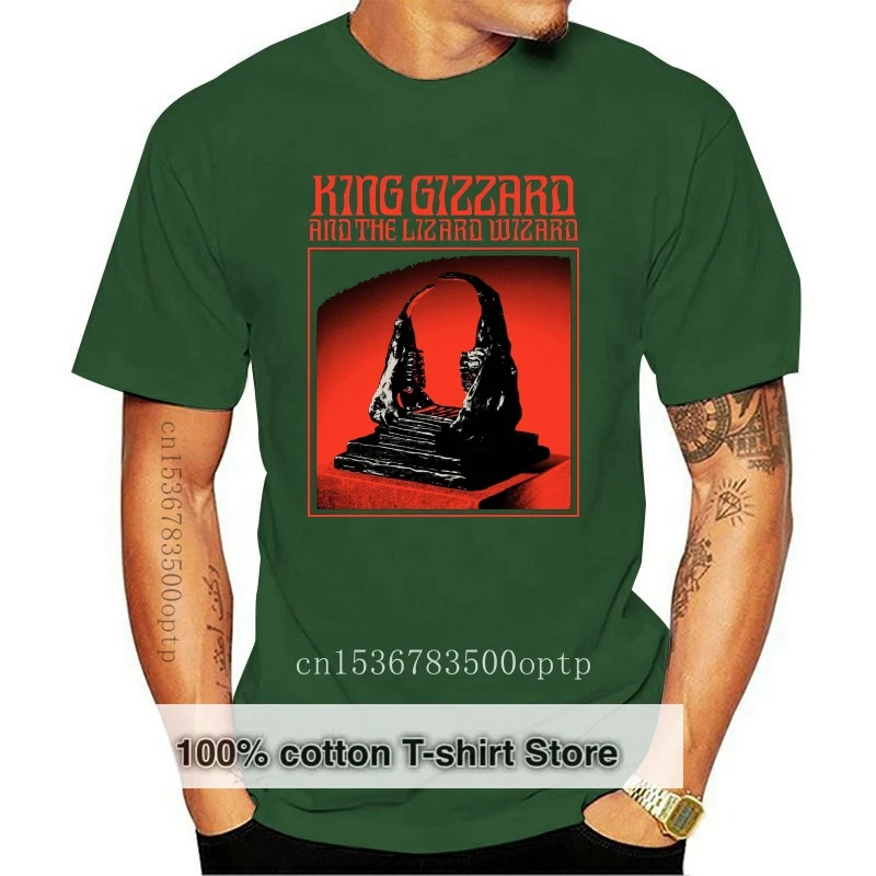 

Стильная футболка King Gizzard с принтом в виде ящерицы