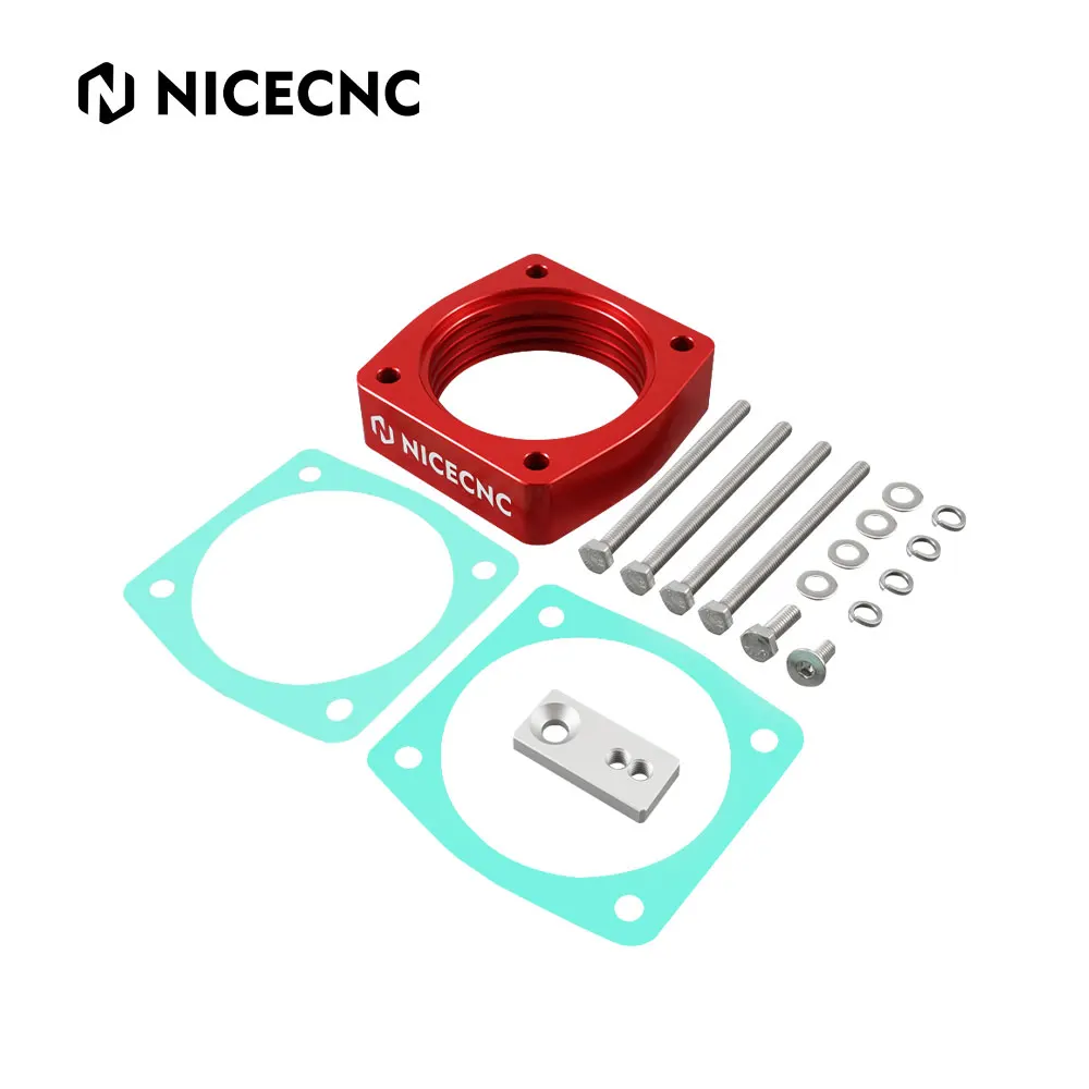 NICECNC Car Engine Throttle Body Spacer Kit For Nissan 350z Infiniti I35 G35 FX35 3.5L Engine CNC Modified Car Accessories images - 6