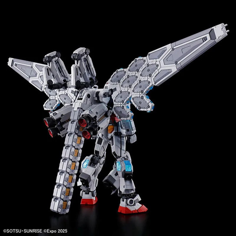 Фото Оригинальный сборный набор моделей Gundam Bandai 1/144 RX-78F00/E Gundam Feather Unit, коллекционная аниме-фигурка, модель для сборки №4