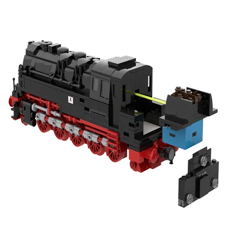 Конструктор Железнодорожный серии Moc конструктор паровой двигатель BR99 модульные