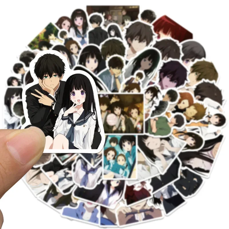 10/25/50 шт. Hyouka аниме наклейки мультфильм граффити водонепроницаемая наклейка