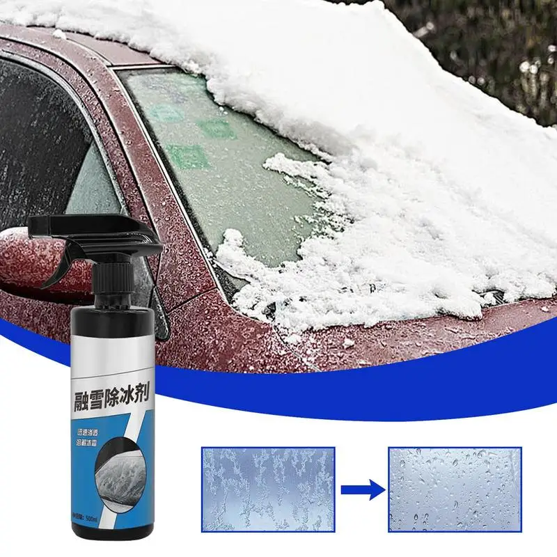 Де-рижатель для лобового стекла автомобиля 500 мл плавящийся спрей жидкость
