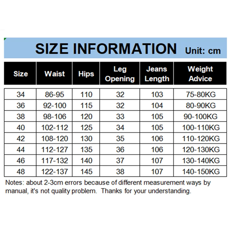 Мужские джинсы-карандаш Черные классические джинсовые брюки размера плюс 140 кг 44
